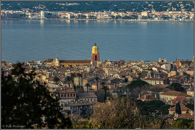 Blick über Saint Tropez