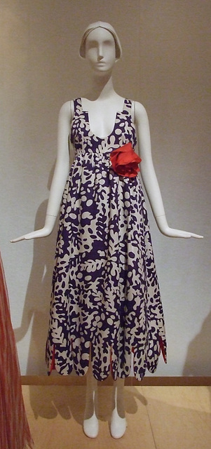 Evening Dress by Geoffrey Beene in the Brooklyn Museum, July 2010