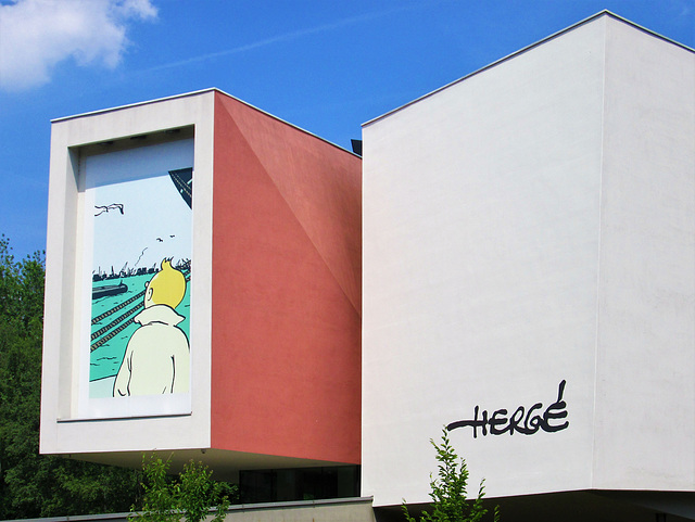 Musee Herge, Louvain-la-Neuve.