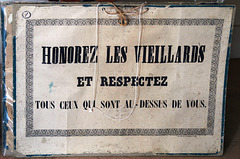La morale à l'école autrefois .