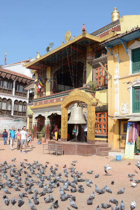 Kathmandu, Boudhanath, Guru Lhakhang Monastery