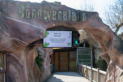 Eingang zum Gondwanaland im Zoo Leipzig