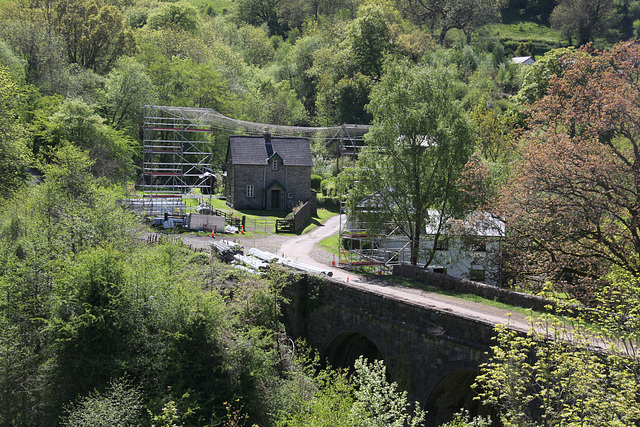 Clydach Viaduct and Station