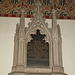 Memorial to Frances Hodson Fenwick, St John's Church, Sharow, North Yorkshire