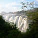 Zambia, Victoria Falls from Left Bank of the River of Zambezi