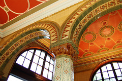 Detail in Dr Duncan Public House, (former Pearl Assurance Building), St Johns Lane, Liverpool