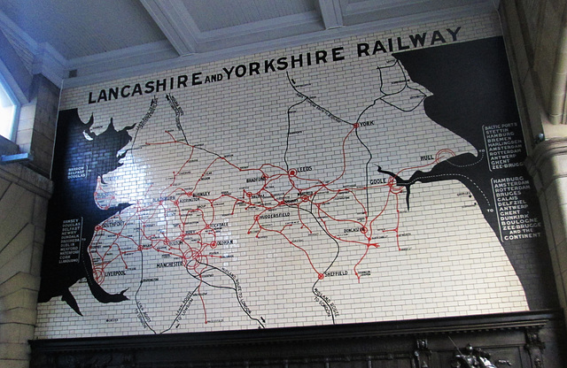 Lancashire and Yorkshire Railway (BIG) Route Map.