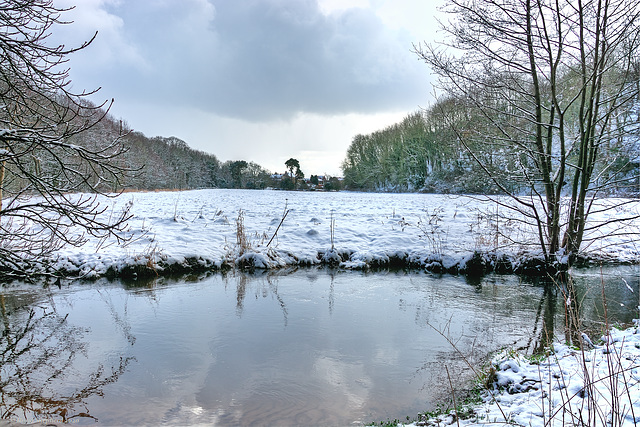 Distant East Ayton over the Derwent - Forge Valley