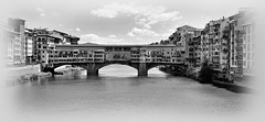 Florence /Firenze (I) 18 mai 2011. Le Ponte Vecchio côté ouest.