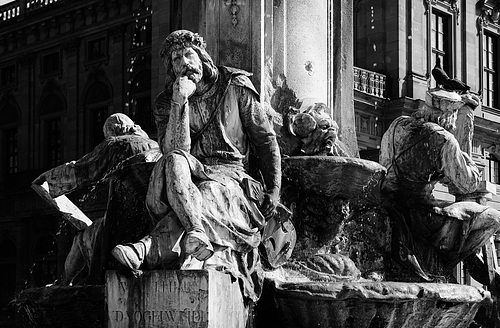 ipernity: Ich saz ûf eime steine ... (Walther von der Vogelweide) - by ...