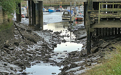 Low Tide At Willington Gut. North Tyneside