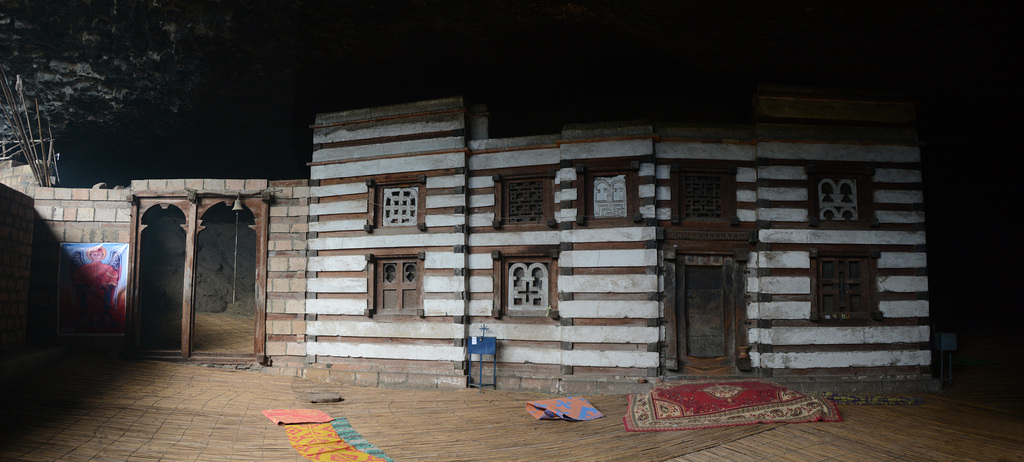 Ethiopia, The Cave Church of Yemrekhana Krestos