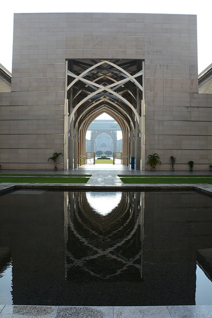 Entrance to Tuanku Mizan Zainal Abidin Mosque (Iron Mosque)
