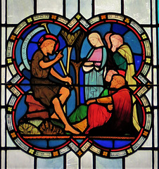 st michael cornhill, london (56)c19 clayton and bell glass of 1858