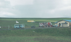 Guðmundur Jónasson R 345 at Fossholl working their ‘Highland Bus’ service – 24 July 2002 (492-32)
