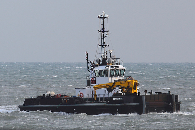 Serco Marine Services Multicat 2510-class recovery vessel SD Navigator (IMO 9533414)