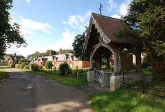 Lytch Gate and Joseph Banks Almshouses, Revesby, Lincolnshire