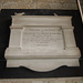 Memorial to William Yeoman by  Davies of Newcastle, Osmotherley Church, North Yorkshire