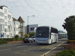 DSCF3415 East Yorkshire (National Express contractor) 80 (YY63 OEL) leaving Clacton-on-Sea - 15 May 2016