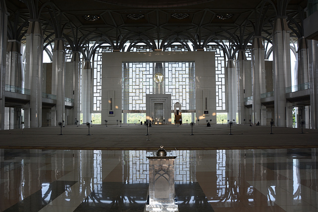 Inside of Tuanku Mizan Zainal Abidin Mosque (Iron Mosque)