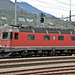 SBB Lokomotive Re 6/6 - 620 017 - 4 Heerbrugg  - Baujahr 1975 - Festgehalten im Bahnhof Brig