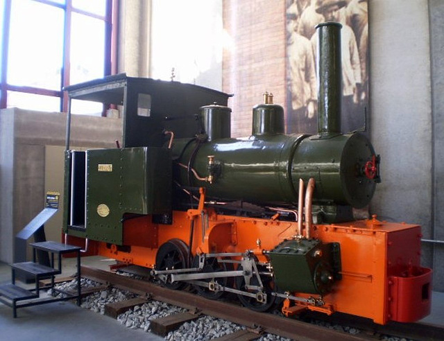 Steam locomotive Pejão (1918).