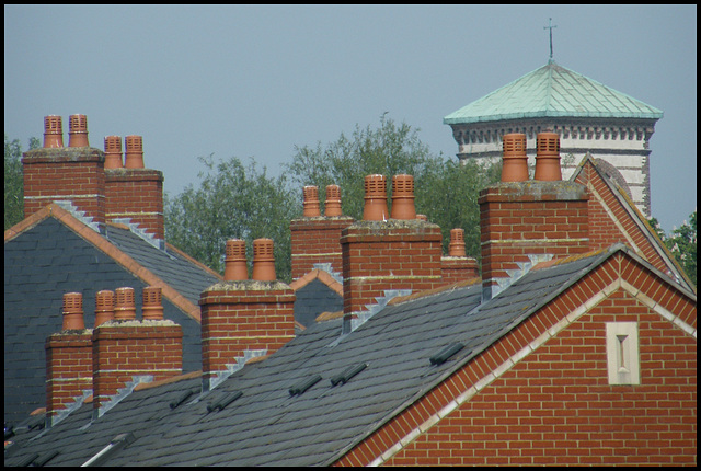 St Barnabas above the rooftops