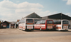 Simonds garage at Botesdale - 24 Apr 1994