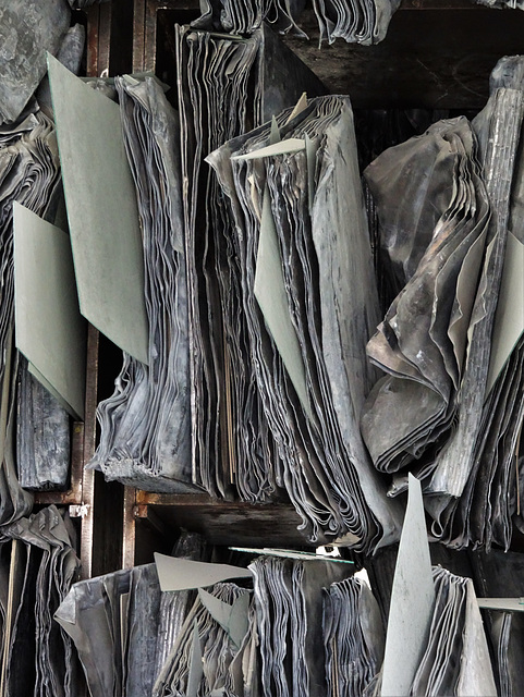 Anselm Kiefer, "Sternenfall / Shevirath ha Kelim" (2007), detail