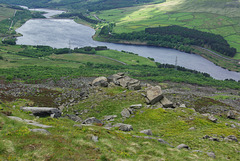 Torside Reservoir from Lawrence Edge