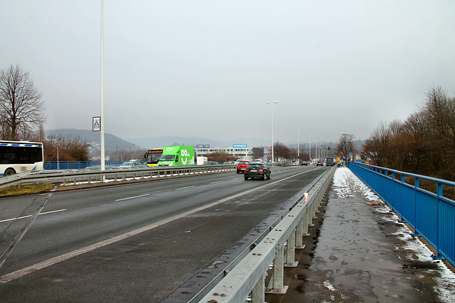 B226 Weststraße, Brücke über der A1 (Hagen-Vorhalle) / 3.03.2018