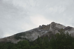 clouds over a mountain 2