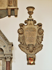 st michael cornhill, london (61)c17 tomb to edward nourse 1689, including his father and father in law
