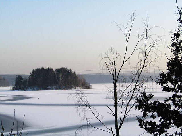 Blick zur Insel