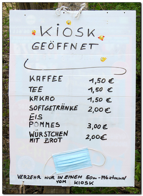 Kiosk | Menu