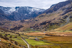 Snowdonia from the road to Capel Curig