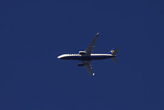 Ryanair Boeing 737-8AS EI-FRY TRF-STN FR33 RYR7EP FL80
