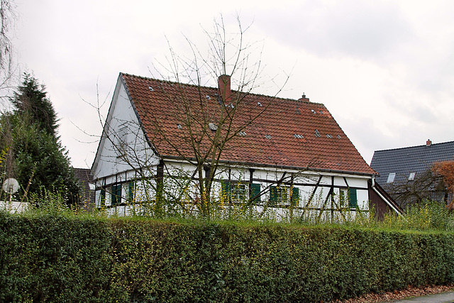 Fachwerkhaus in der Zechensiedlung Beisenkamp (Datteln) / 5.01.2018