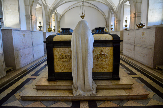 Lisbon 2018 – Monastery of São Vicente de Fora – Pantheon of the House of Braganza – Tombs of King Carlos I and Prince Luis Filipe