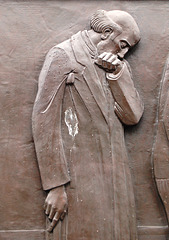 Detail of Tyson Smith Bronze Relief, Liverpool Centotaph