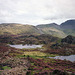 Looking over Innominate Tarn on Haystacks towards Great Gable (scan from Aug 1992)