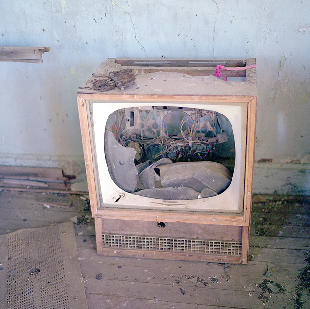 Oliver T. Jackson's television set