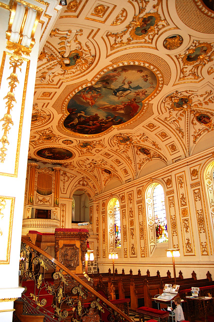 Nave looking north west, St Michael's Church, Great Witley, Worcestershire