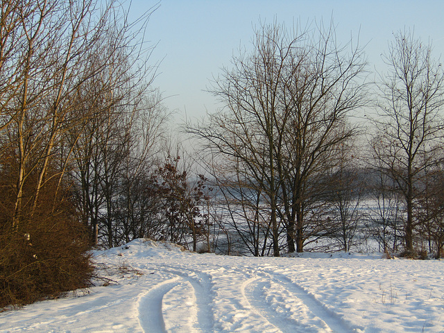 Spuren im Schnee