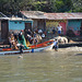 Venezuela, Puerto Colombia, Fishing Boat with a Catch Arrived at the Port