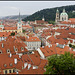Prague rooftops (pale colour)