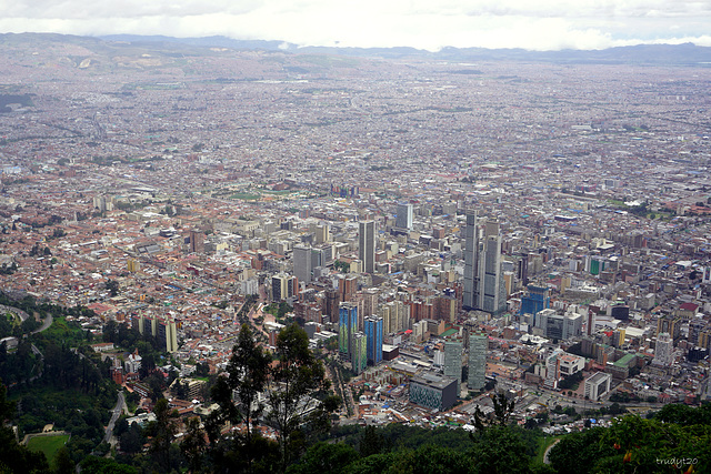 Bogota, from Monserrate