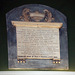 Memorial to Lieutenant George Henry Stewart Teesdale, Formerly at St Paul's, Park Square, Leeds and now at Holy Trinity Church, Boar Lane, Leeds