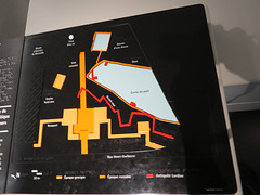 Musée d'Histoire de Marseille : plan de la corne du port.