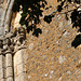 Sculptures de la Façade de l'église abbatiale de Thiron-Gardais - Eure-et-Loir